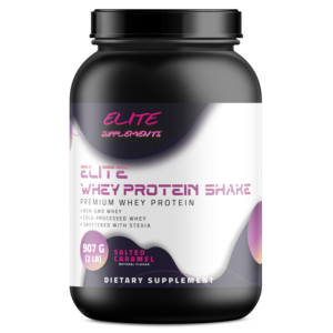 Elite Whey Protein Shake Salted Caramel